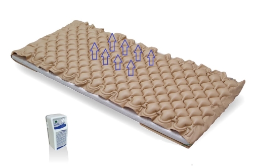 Antidekubitní matrace s kompresorem