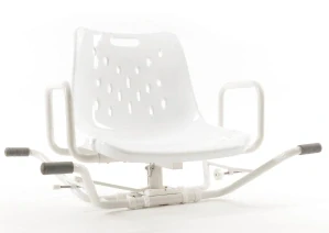 Otočná koupelnová židle, sedačka Magda do 130 kg