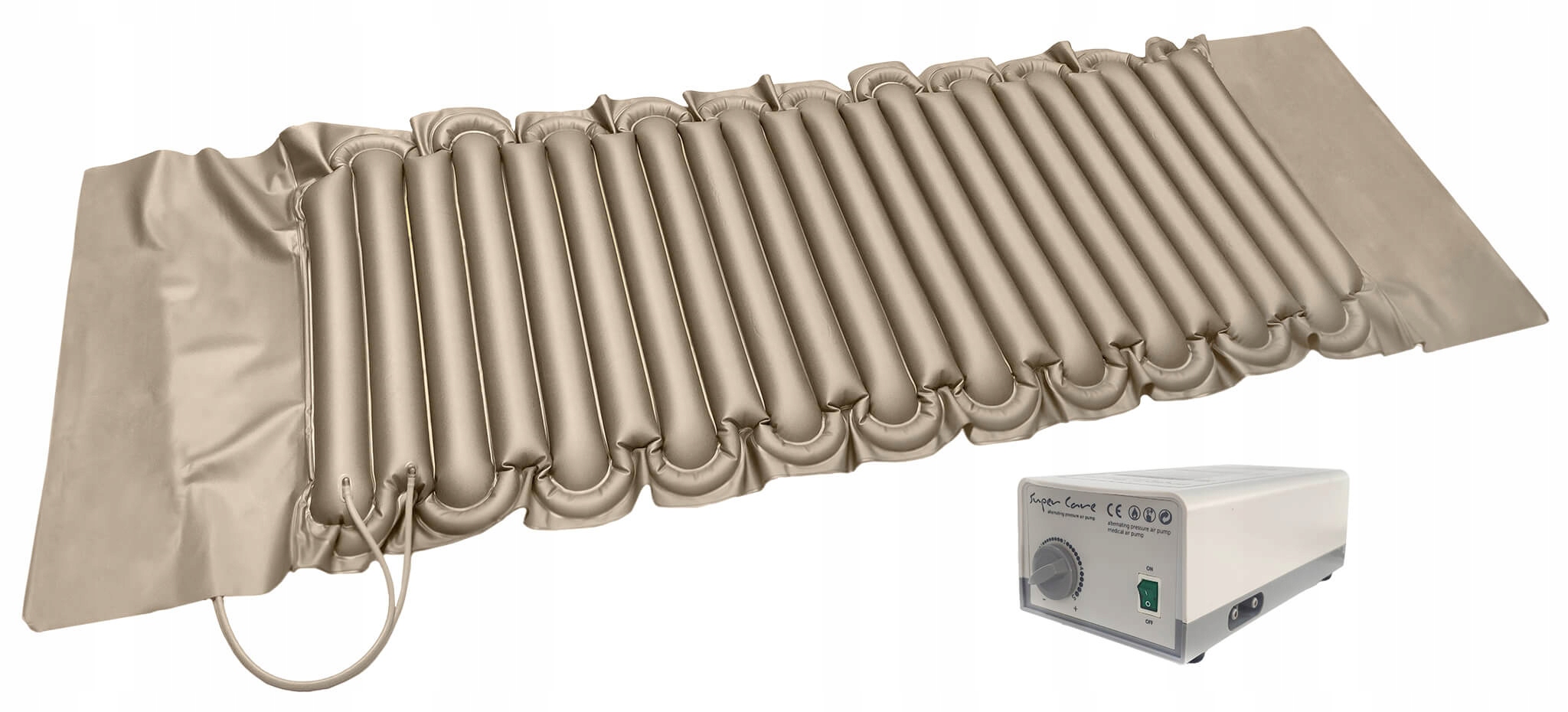 Antidekubitní matrace s kompresorem trubicová do 130 kg