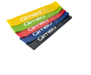  Fitness Loop Bands QMED – sada 5 odporových gum pro efektivní cvičení