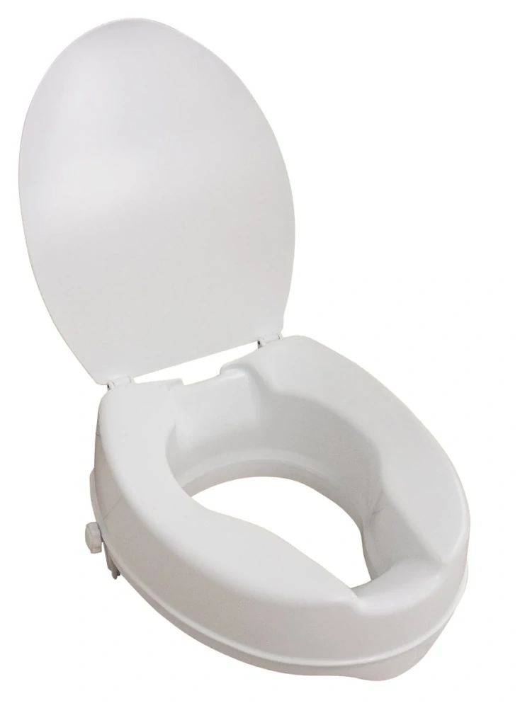 Toaletní nástavec ARMEDICAL 10 cm s víkem, extra pevný (180 kg)