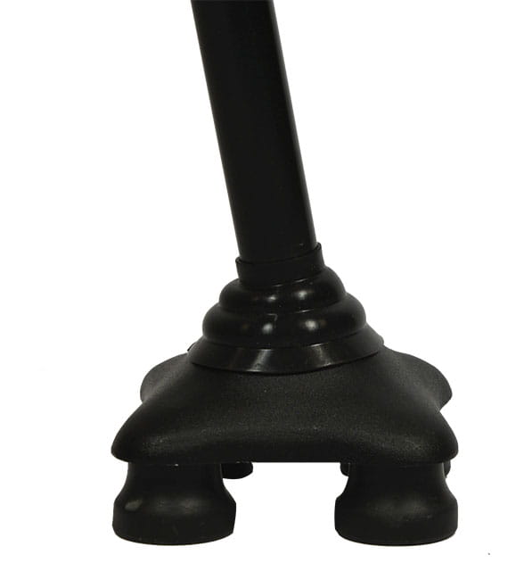 Hliníková vycházková hůl TWIST ZEN s anatomickou rukojetí a LED světlem