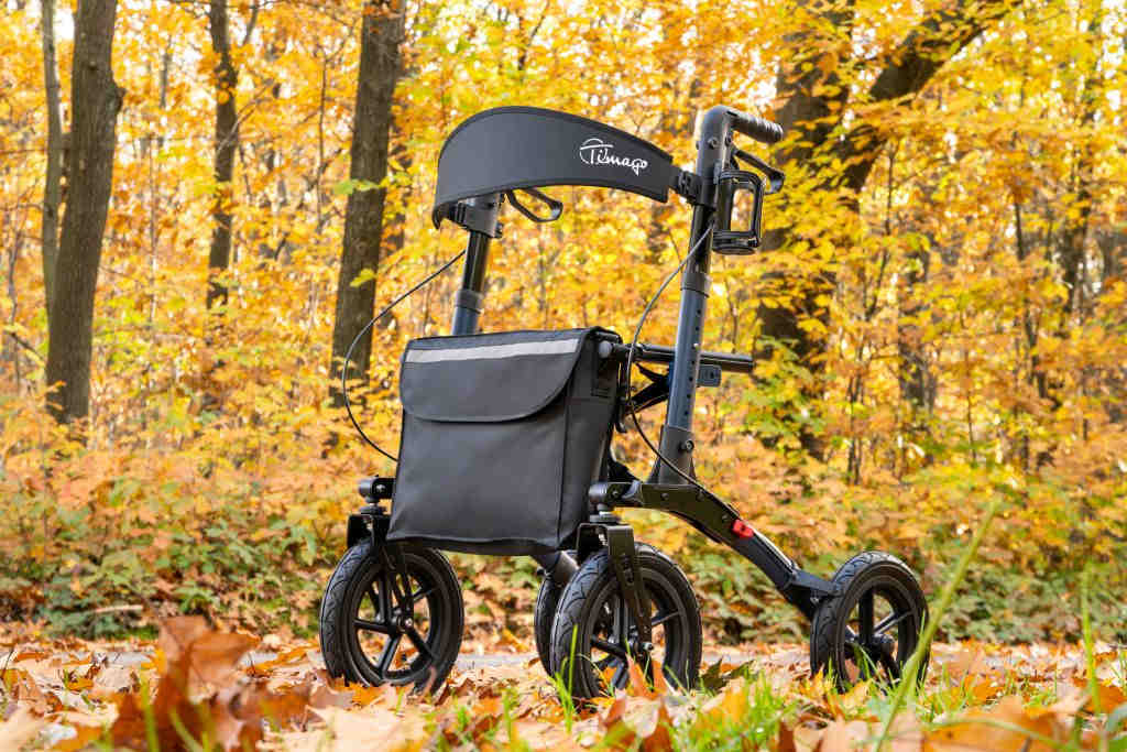 Terénní čtyřkolové chodítko YOLA AIR Timago – nafukovací kola