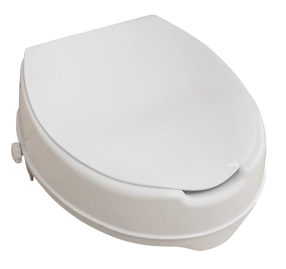 Toaletní nástavec ARMEDICAL 10 cm s víkem, extra pevný (180 kg)