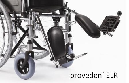 Invalidní vozík H011BD s brzdou pro doprovod
