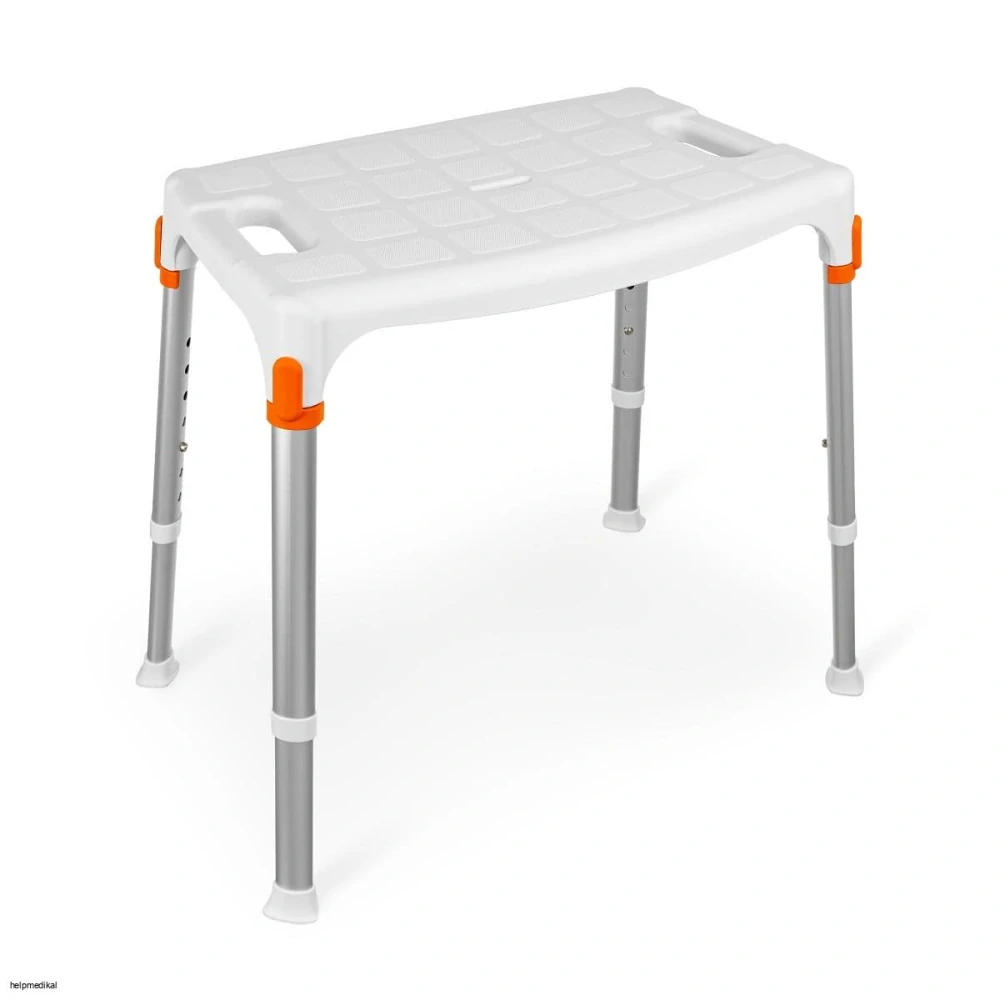 Sprchová židle s opěradlem a područkami, 3 v 1, do 120 kg