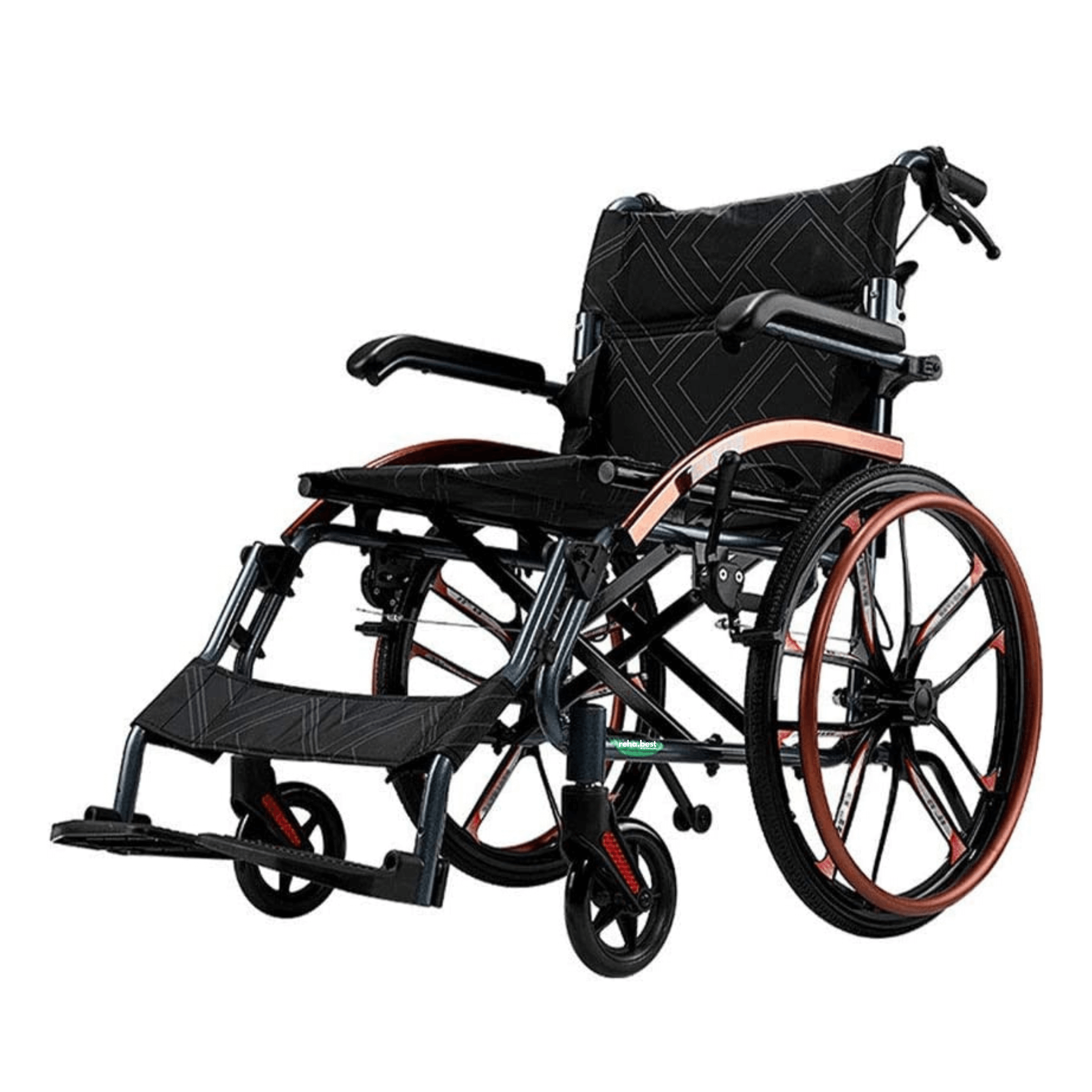 Ultralehký invalidní vozík Wheelie Light – skládací 12 kg