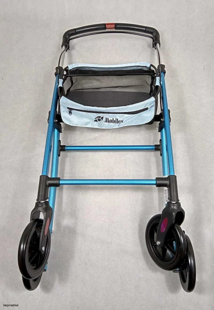 Čtyřkolové hliníkové vnitřní rehabilitační chodítko Jaguar Mobilex