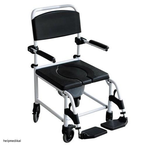 Toaletní křeslo do sprchy pojízdné